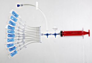 sistema di preparazione dei campioni manuale
