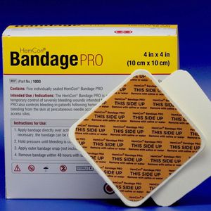 bendaggio / antibatterico / emostatico