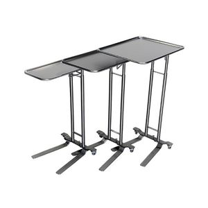 tavolo portastrumenti in acciaio inossidabile