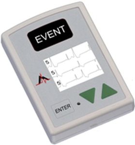 registratore di eventi ECG 2 canali