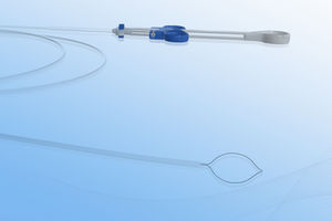 cestello endoscopico per estrazione di polipi intestinali 1