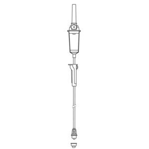 set di infusione in polivinilcloruro (PVC)