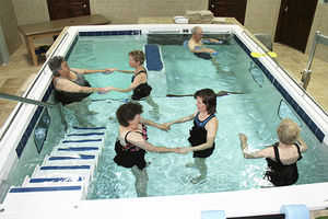 piscina per riabilitazione
