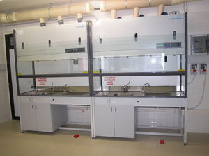 cappa per aspirazione chimica