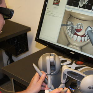simulatore per cure odontoiatriche