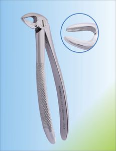pinza per estrazione di radici dentali