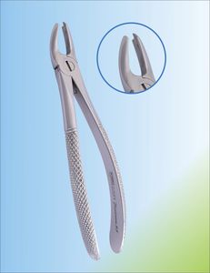 pinza per estrazione denti per molari superiori