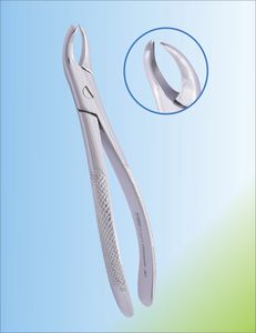 pinza per estrazione denti per molari superiori