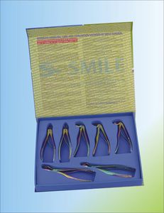 pinza per estrazione denti pediatrica