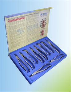 pinza per estrazione di radici dentali