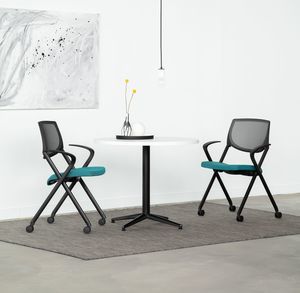 sedia da ufficio con braccioli 1