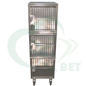 gabbia veterinaria per conigli 1