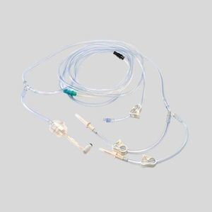 set di infusione con connettore a Y 1
