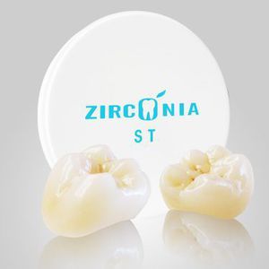materiale odontoiatrico in zircone