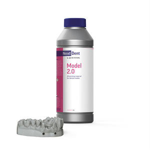 materiale odontoiatrico in acrilico / ortodontico / per stampa 3D / bianco