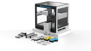 workstation da laboratorio per estrazione di acidi nucleici