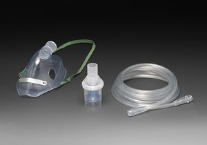 maschera di nebulizzazione in PVC