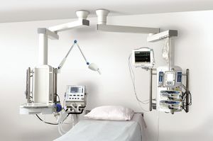 doppio braccio di distribuzione a soffitto 1