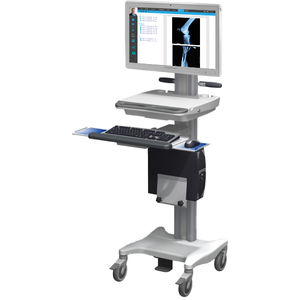carrello informatico ad altezza regolabile