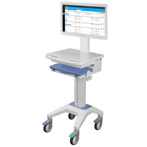 carrello informatico ad altezza regolabile 1