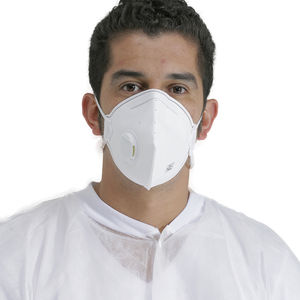 maschera respiratoria con valvola di espirazione