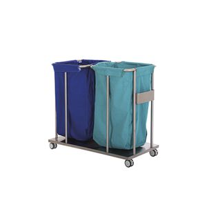 carrello portabiancheria per sacchi puliti