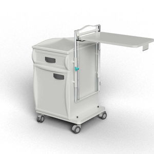 comodino con rotelle 1