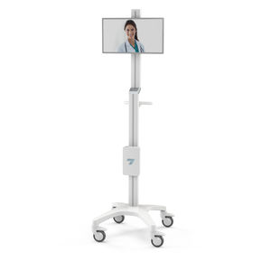 carrello per telemedicina per videoconferenza
