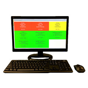 sistema di monitoraggio di temperatura