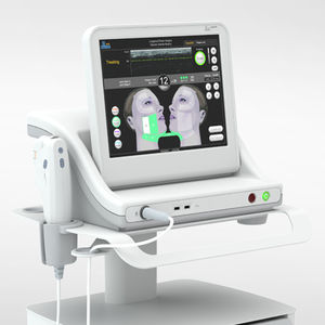 sistema di ringiovanimento cutaneo body contouring HIFU / peeling ad ultrasuoni / su carrello