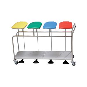 carrello portabiancheria per sacchi sporchi 1