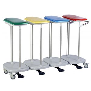 carrello portabiancheria per sacchi sporchi