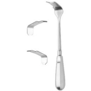 divaricatore dentale / per chirurgia odontoiatrica / in acciaio inossidabile