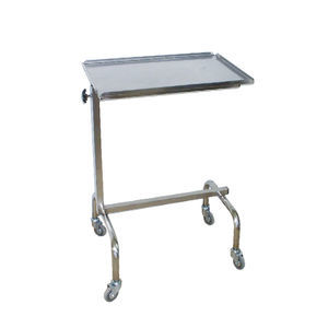 tavolo portastrumenti con rotelle