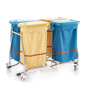 carrello portabiancheria per sacchi sporchi 1