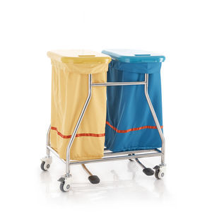 carrello portabiancheria per sacchi sporchi 1
