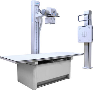 sistema di radiografia / digitale / per radiografia multidisciplinare / con tavolo