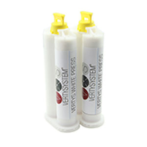 materiale odontoiatrico in silicone / per restauro dentale / bianco