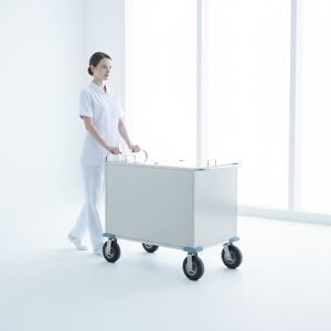 carrello per camera bianca 1