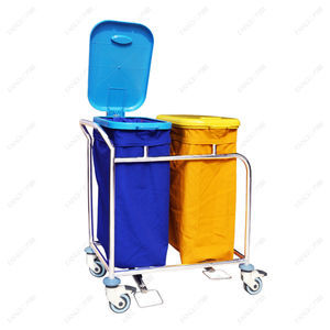carrello portabiancheria per sacchi sporchi