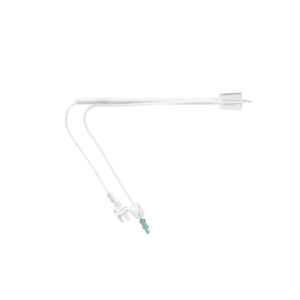 catetere per isterosalpingografia / intrauterino / a doppio lume / femminile