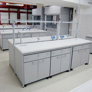 banco da laboratorio per istopatologia / per medicina nucleare / per sterilizzazione / per camera bianca