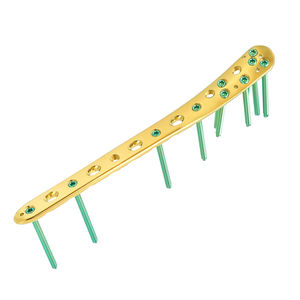 placca di compressione tibia / distale / mediale