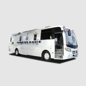ambulanza per terapia intensiva