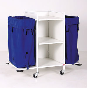 carrello portabiancheria di stoccaggio