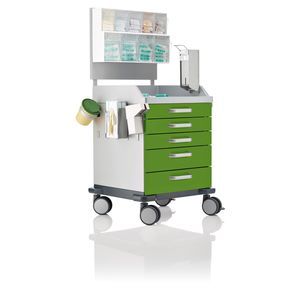 carrello portabiancheria medico