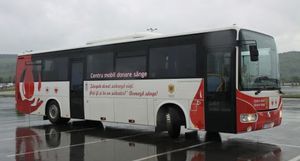 unità mobile ospedaliera per prelievo di sangue
