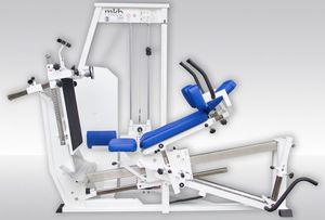 stazione per esercizi muscolari pressa per gambe