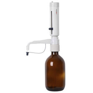 dispensatore su flacone da laboratorio