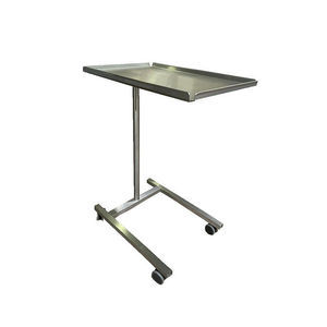 tavolo portastrumenti in acciaio inossidabile